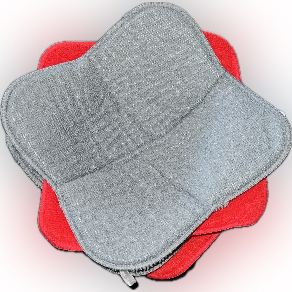 🔴4 Pieces Bowl Holders Microwave Cozy Bowl Potholders Kitchen Sponge Microfiber